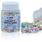 Gift To Love | Craft Sequins Round | Color : Multi Colour | Size : 3 Mm | Pcs : 20 Gms | Code : JDSM01