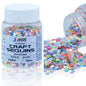 Gift To Love | Craft Sequins Star | Color : Multi Colour | Size : 4 Mm | Pcs : 20 Gms | Code : JDSM05