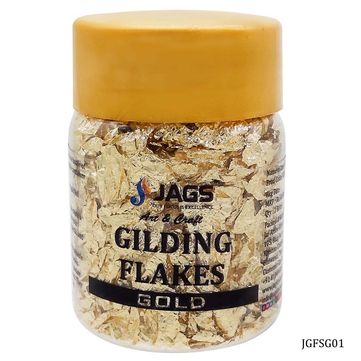 Gift To Love | Gilding Flakes Small Bottle | Color : Gold | Code : JGFSG01