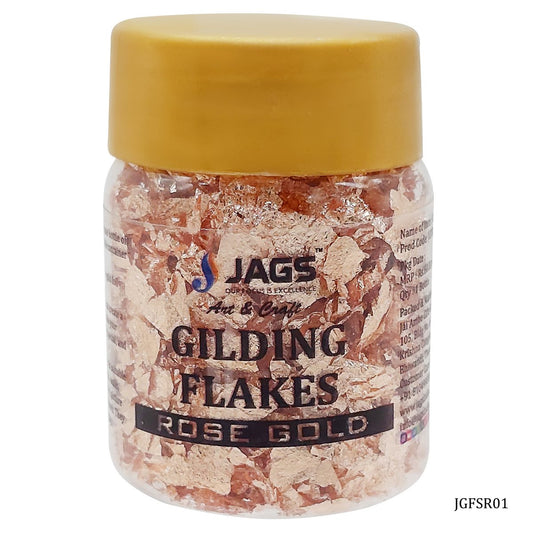 Gift To Love | Gilding Flakes Small Bottle | Color : Rose Gold | Code : JGFSR01