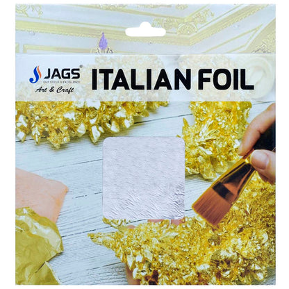 Gift To Love | Gilding Italian Foil | Color : Silver | Size : 5.5X5.5 Inch | Code : JGIF05