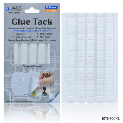 Gift To Love | Glue Tack | Color : Natural | Size : 50 Gms | Code : JGTN50GNL