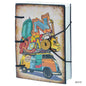Gift To Love | Handmade Notebook On The Road Bus Trip 7X5 | Code : JKF278