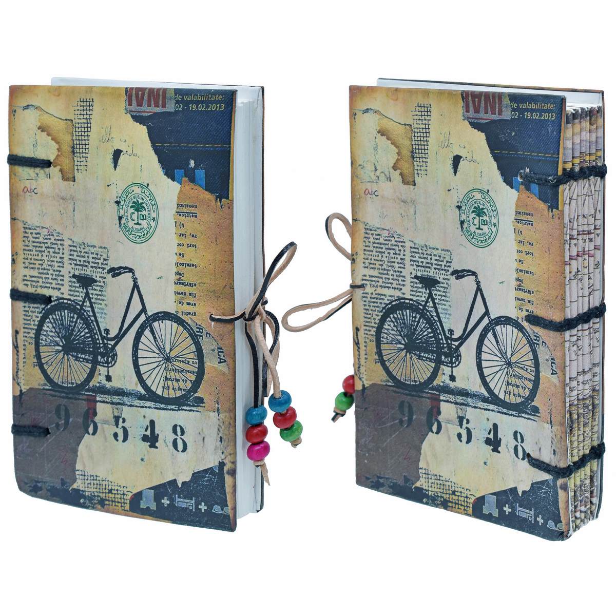 Gift To Love | Handmade Notebook Bicycle | Size : 7 X 5 | Code : JKF434