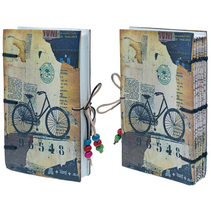 Gift To Love | Handmade Notebook Bicycle | Size : 7 X 5 | Code : JKF434