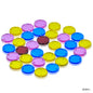 Gift To Love | Kundan Stone Round Mirror | Size : 14 Mm | Code : JKSR41
