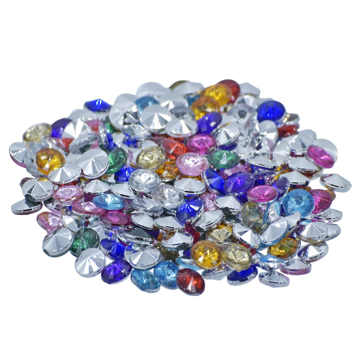 Gift To Love | Kundan Stone Diamond Round | Pcs : 200 Pcs | Code : JKSR45
