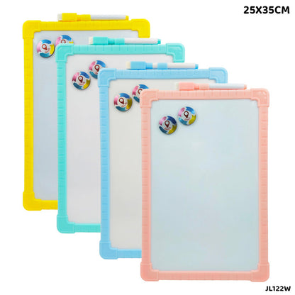 Gift To Love | Writing Magnetic White Board | Size : 25 X 35 Cm | Code : JL122W