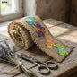 Gift To Love | Jute Lace | Pcs : 12 Pc 2 Mtr Each | Code : JLP16