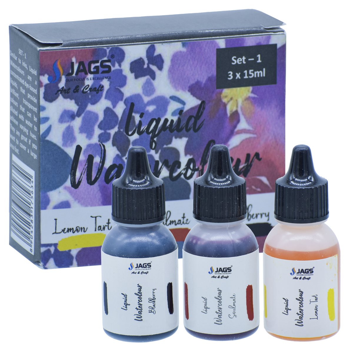 Gift To Love | Liquid Watercolour | Pcs : Set Of 3 Pcs | Code : JLWS01