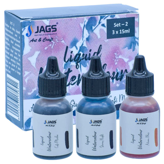Gift To Love | Liquid Watercolour | Pcs : Set Of 3 Pcs | Code : JLWS02