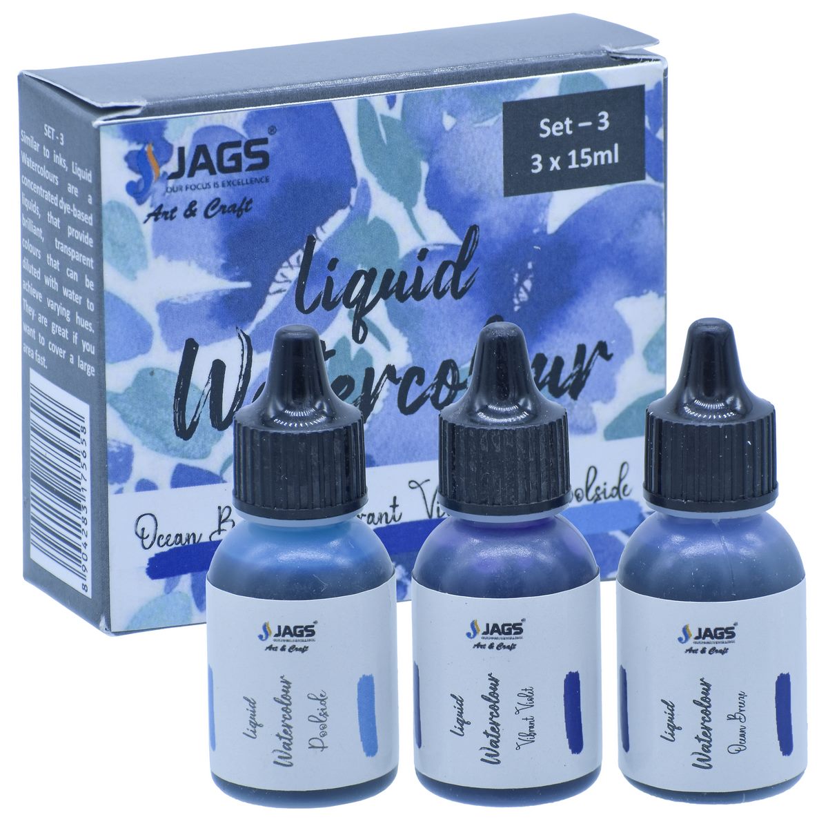 Gift To Love | Liquid Watercolour | Pcs : Set Of 3 Pcs | Code : JLWS03