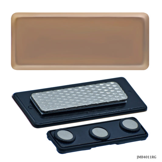 Gift To Love | Magnetic Batch | Color : Rose Golden | Size : 60 X 25 Mm | Code : JMB4011RG