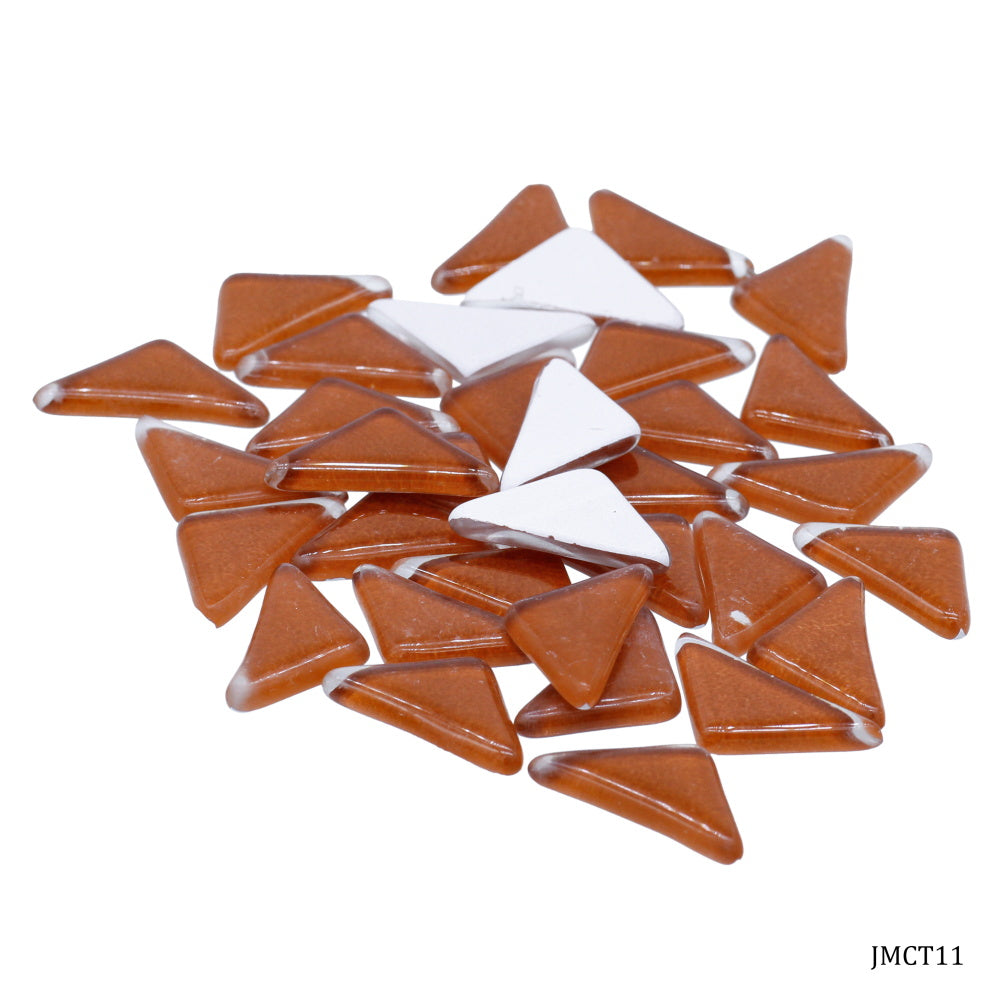 Gift To Love | Mosaic Chips Triangular | Color : Brown | Size : 15 X 4 Mm | Code : JMCT11