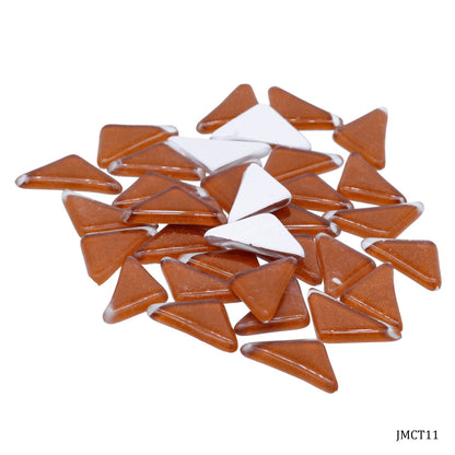 Gift To Love | Mosaic Chips Triangular | Color : Brown | Size : 15 X 4 Mm | Code : JMCT11