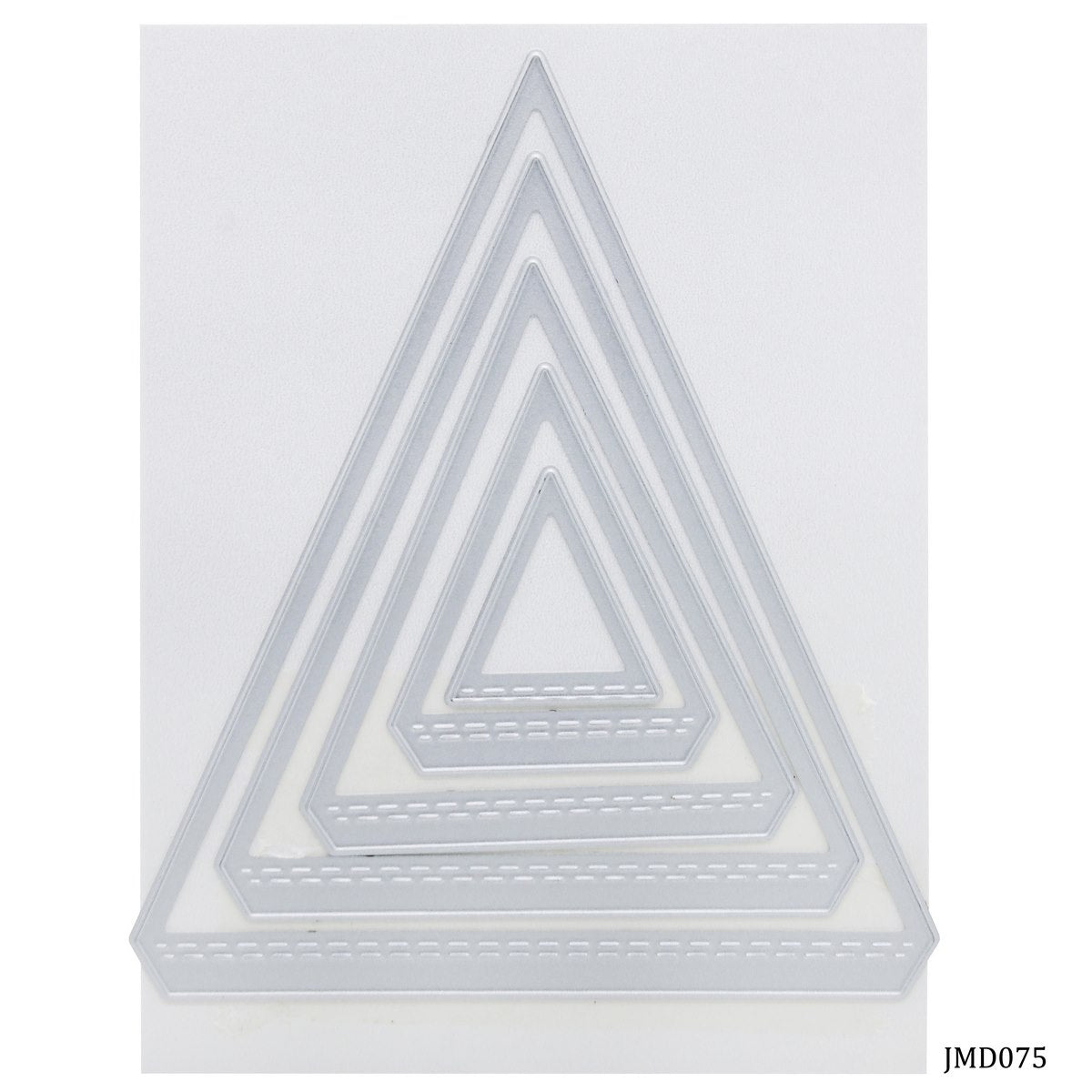 Gift To Love | Cutting Dies Metal Triangle Design | Pcs : 5 In 1 | Code : JMD075