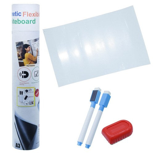Gift To Love | Jags Magnetic Flexible Whiteboard Sheet A3 | Code : JMFW01