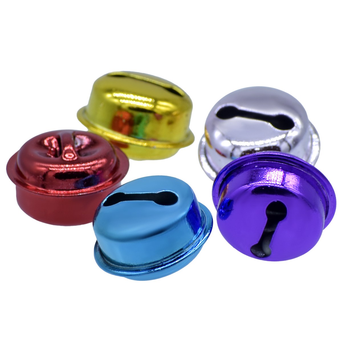 Gift To Love | Mini Metal Bells | Size : 18 Mm | Pcs : 5 Pcs | Code : JMMB14