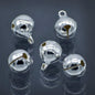 Gift To Love | Mini Metal Bells | Color : Silver | Size : 12 Mm | Pcs : 5 Pcs | Code : JMMB31
