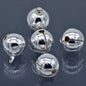 Gift To Love | Mini Metal Bells | Color : Silver | Size : 16 Mm | Pcs : 5 Pcs | Code : JMMB33