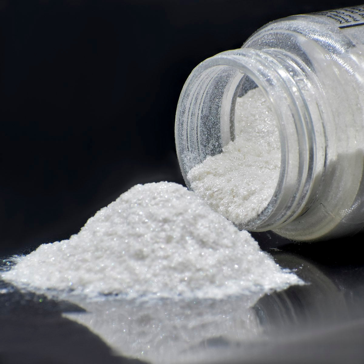 Gift To Love | Metallic Mica Powder Glitter Snow White | Size : 15 Gms | Code : JMMP14