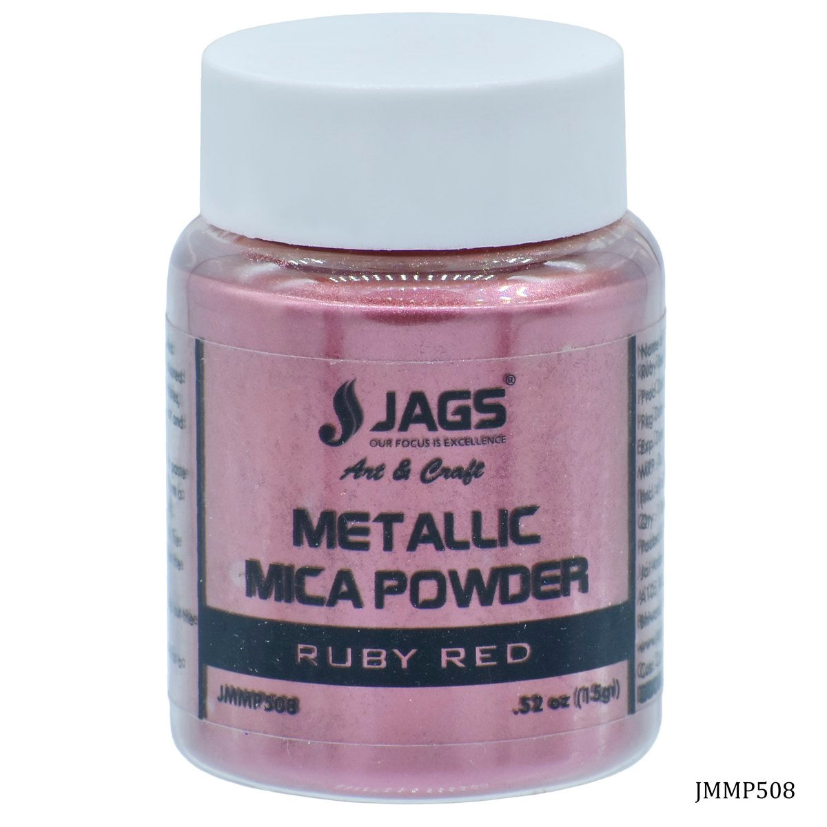 Gift To Love | Metallic Mica Powder Red | Size : 15 Gms | Code : JMMP508