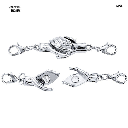 Gift To Love | Magnet Bracelet | Color : Silver | Size : 56 Mm | Pcs : 5 Pcs | Code : JMP111B