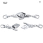 Gift To Love | Magnet Bracelet | Color : Silver | Size : 56 Mm | Pcs : 5 Pcs | Code : JMP111B