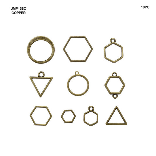 Gift To Love | Jewelry Material | Color : Copper | Pcs : 10 Pcs | Code : JMP138C