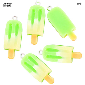 Gift To Love | Ice Cream Pendants | Size : 32 Mm X 12 Mm | Pcs : 5 Pcs | Code : JMP140D