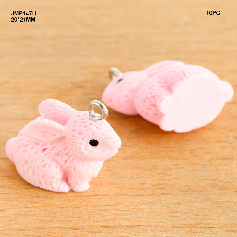 Gift To Love | Rabbit Pendants | Size : 20 Mm X 21 Mm | Pcs : 10 Pcs | Code : JMP147H