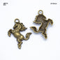 Gift To Love | Unicorn Pendants | Color : Copper | Size : 24 Mm X 20 Mm | Pcs : 5 Pcs | Code : JMP78