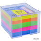 Gift To Love | Neon Color Cube Pad | Size : 3 X 3 Inch | Pcs : 500 Sheets | Code : JNCC3X3