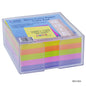 Gift To Love | Neon Color Cube Pad | Size : 4 X 4 Inch | Pcs : 500 Sheets | Code : JNCC4X4