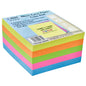 Gift To Love | Neon Color Paper Cube Pad | Size : 3 X 3 Inch | Pcs : 250 Sheets | Code : JNCP00