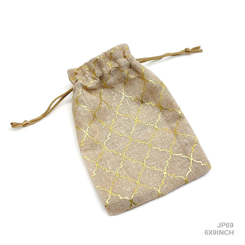 Gift To Love | Jute Bag Printed | Size : 6 X 9 Inch | Pcs : 10 Pcs | Code : JP69