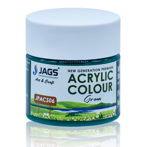 Gift To Love | Jags Premium Acrylic Colour 15ML Green | Code : JPACS06