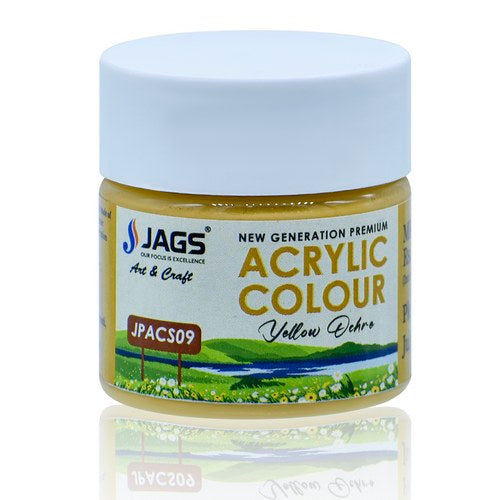 Gift To Love | Jags Premium Acrylic Colour 15ML Yellow Ochre | Code : JPACS09