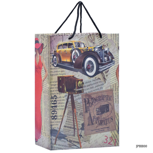 Gift To Love | Paper Bag Vintage Poster | Size : B4 | Code : JPBB00