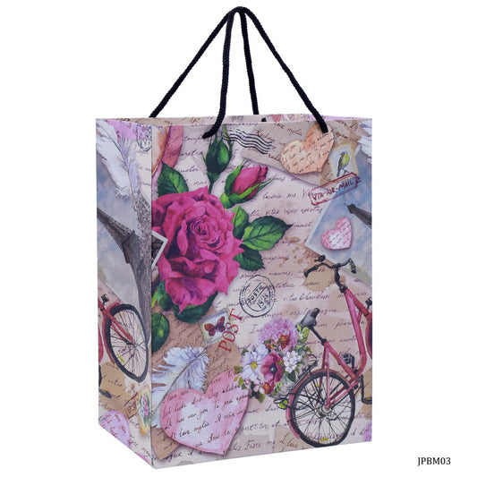 Gift To Love | Paper Bag Seamless Pattern | Size : A4 | Code : JPBM03
