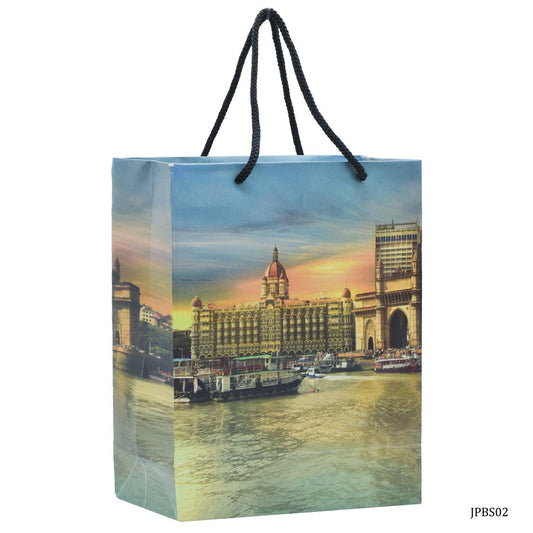 Gift To Love | Paper Bag Gateway Of India | Size : A5 | Code : JPBS02