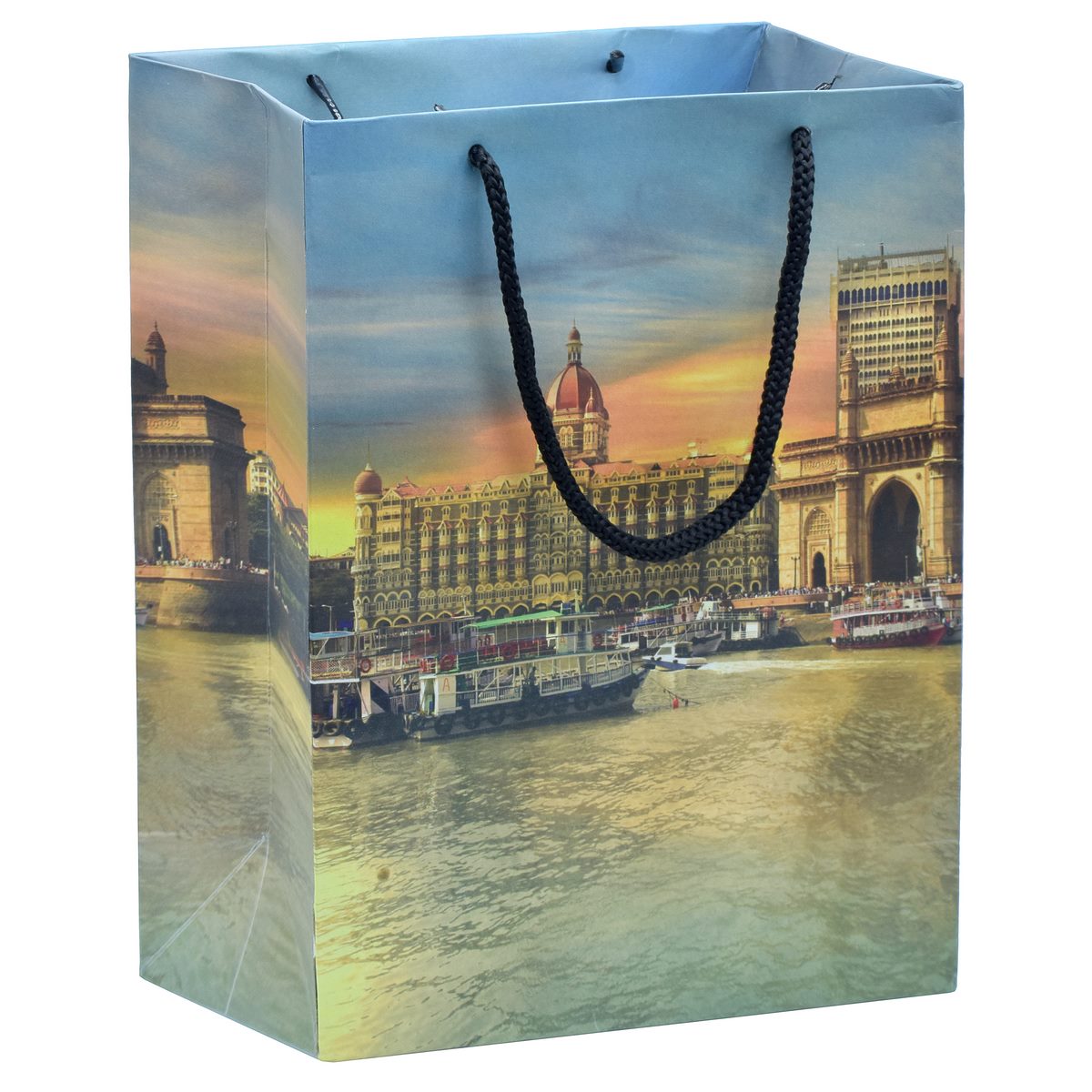Gift To Love | पेपर बैग गेटवे ऑफ इंडिया | आकार: A5 | कोड: JPBS02