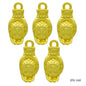 Gift To Love | Metal Craft Fitting | Color : Gold | Pcs : 5 Pcs | Code : JPG-160