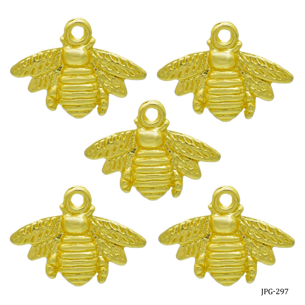 Gift To Love | Metal Craft Fitting | Color : Gold | Pcs : 5 Pcs | Code : JPG-297