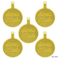 Gift To Love | Metal Craft Fitting | Color : Gold | Pcs : 5 Pcs | Code : JPG-3545