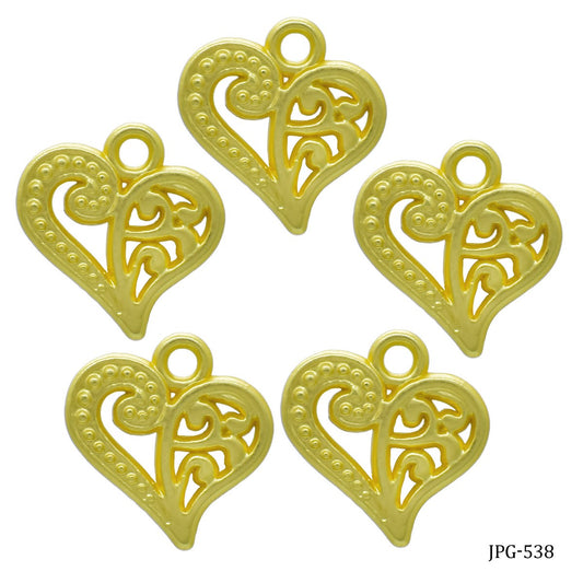 Gift To Love | Metal Craft Fitting | Color : Gold | Pcs : 5 Pcs | Code : JPG-538