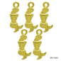 Gift To Love | Metal Craft Fitting | Color : Gold | Pcs : 5 Pcs | Code : JPG-5402