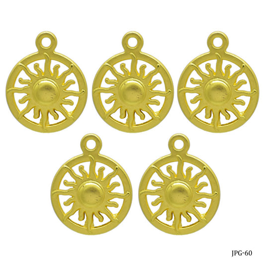 Gift To Love | Metal Craft Fitting | Color : Gold | Pcs : 5 Pcs | Code : JPG-60