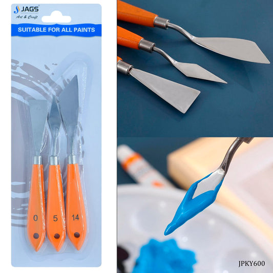 Gift To Love | Painting Knife | Pcs : 3 Pcs Set | Code : JPKY600