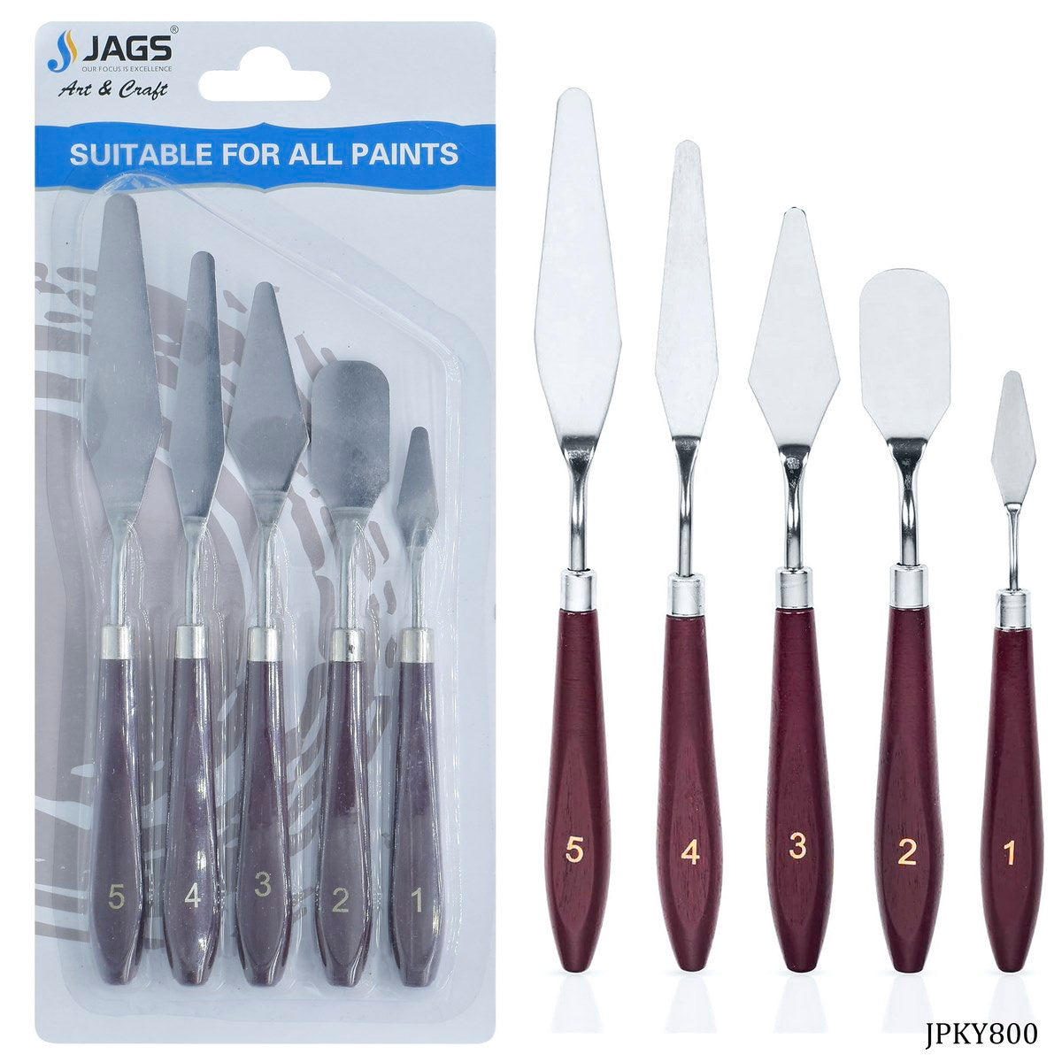 Gift To Love | Painting Knife | Pcs : 5 Pcs Set | Code : JPKY800
